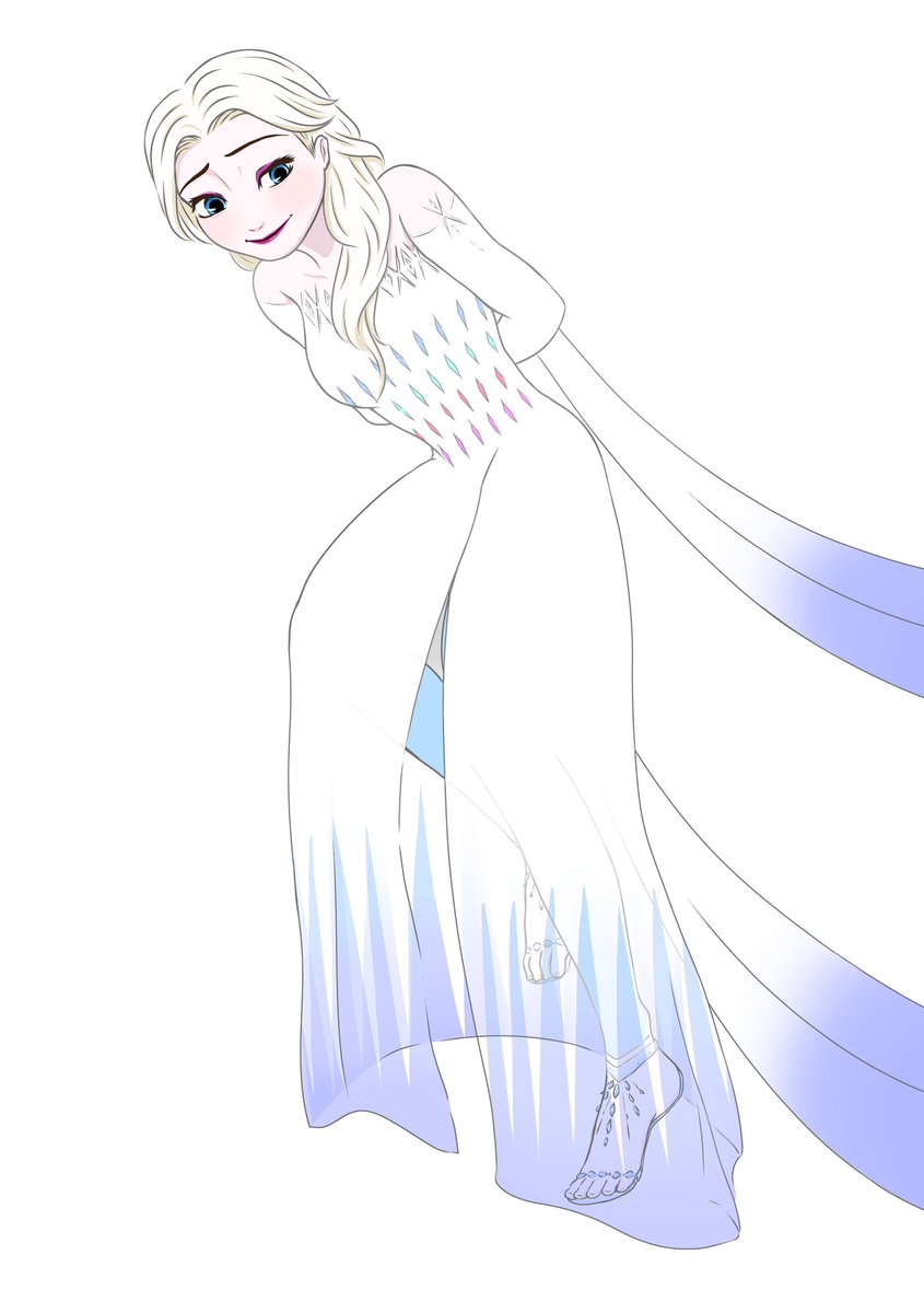 かぶってる部分のエルサちゃんもしっかり描いてたから見てあげて
(ﾟωﾟ)