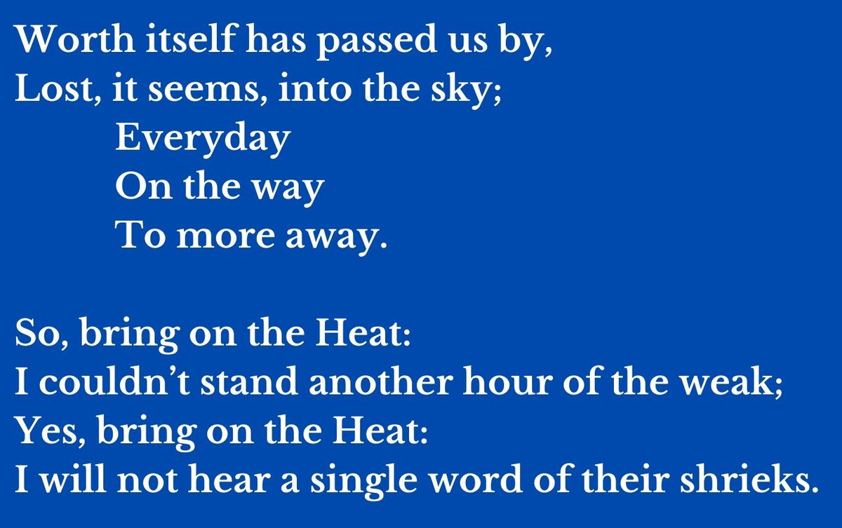 #quote from 'Bring on the Heat' by @StewartBerg Are deteriorating conditions, perhaps, improving conditions? Releasing 2024 as part of 'The Life of Peter Bunyan, and Miscellanea' #poetrytwitter #poetrycommunity #AuthorsOfTwitter #PoetryLovers #booktwt #poetry #poetic #NewBook
