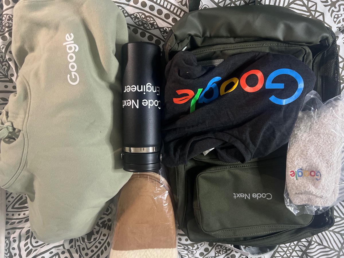 LusenieT's tweet image. I want to thank Google Code Next Program for the awesome swag box. 

My journey with Code Next Connect has been amazing, It has pushed me to grow and explore my passion for STEM. 

Check me out on LinkedIn 😁😝
linkedin.com/posts/lusenie-…

#Google #GoogleCodeNext  #engineer #Stem