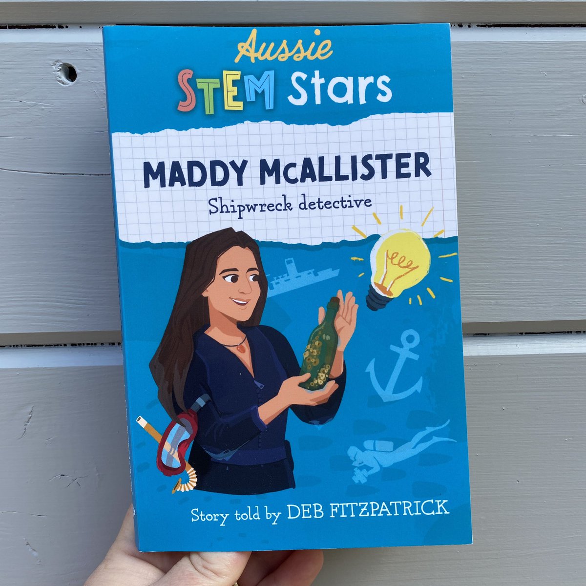 RMMarketingServ's tweet photo. Great to see the new #aussiestemstars book by @DebFitzpatrick2 making its way to booksellers and librarians all around the country. Maddy McAllister: Shipwreck detective is another great read in the series for 9-13 year olds.
#loveozmg
https://t.co/9yWjoQLcLm https://t.co/8hdrLulakJ