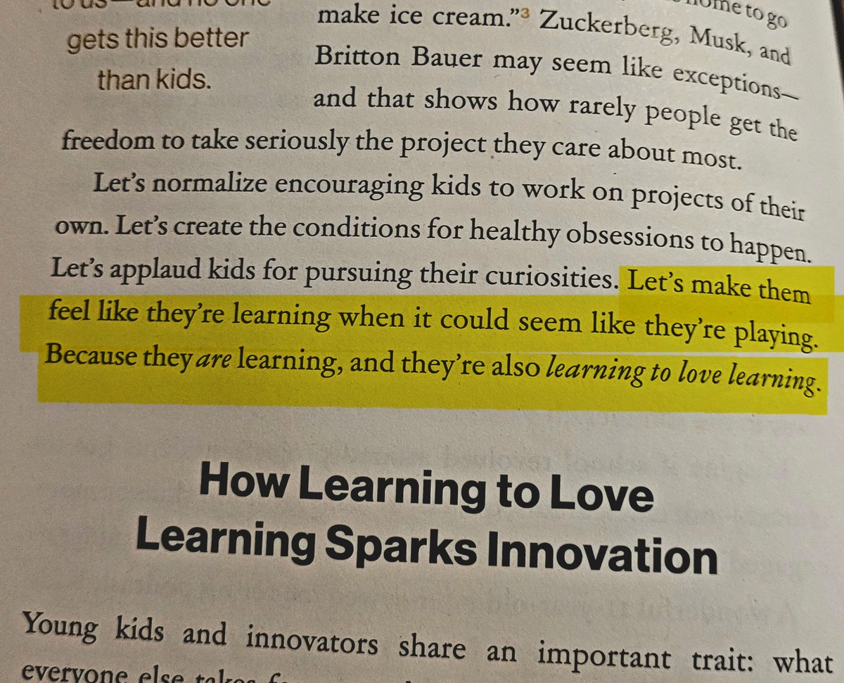 When it comes to learning, play counts twice! Play not only helps kids learn, but also instills a love of learning. Fascinating insight about the power play by @anafabrega11 in The Learning Game!