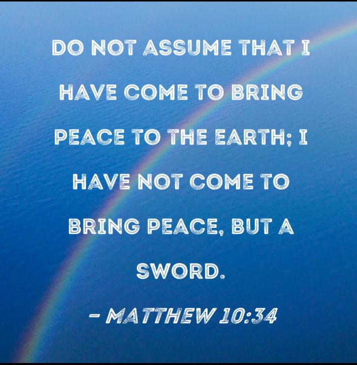 DJBeLawful's tweet photo. Repent Or Die. Luke 12:49,51
[49]I am come to send fire on the earth; and what will I, if it be already kindled?
[51]Suppose ye that I am come to give peace on earth? I tell you, Nay; but rather division: https://t.co/5faTje3ZEd