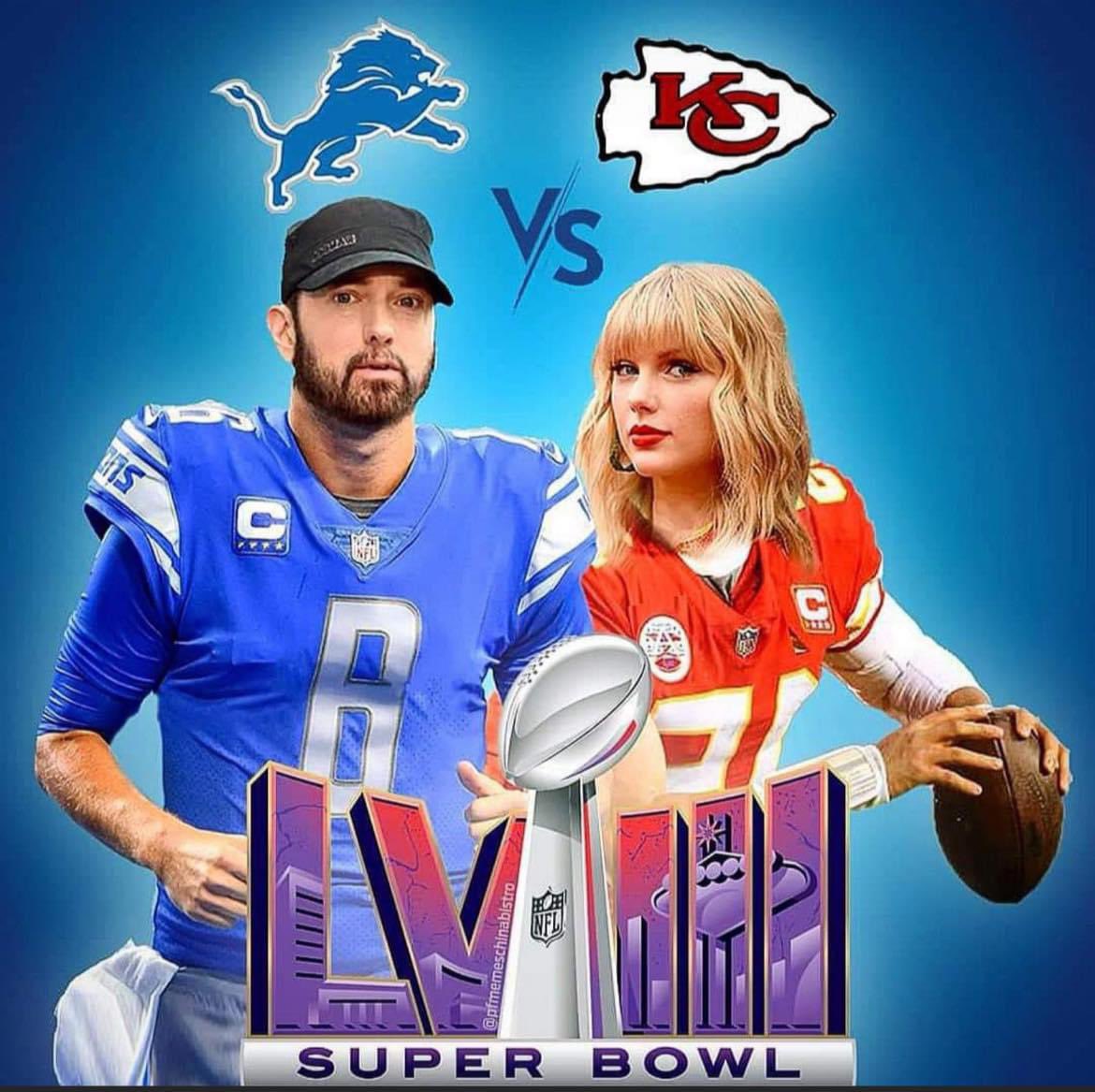 JorgeRod_sv's tweet image. The #superbowl is cooking 
#Eminem vs #TylorSwift