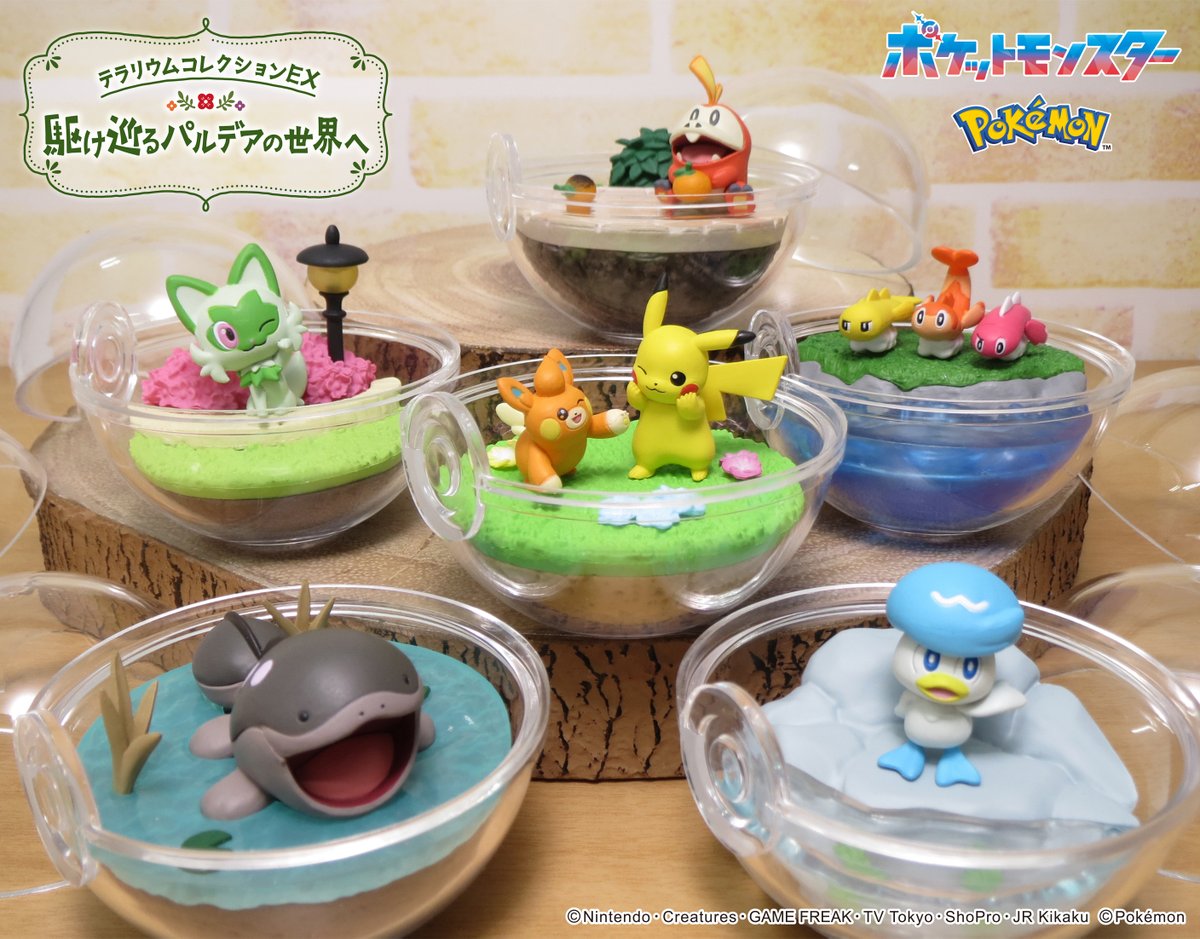 リーメント ポケモン テラリウムコレクションex ～駆け巡るパルデアの世界へ～ ポケットモンスター テラリウムコレクションEX 〜駆け巡る