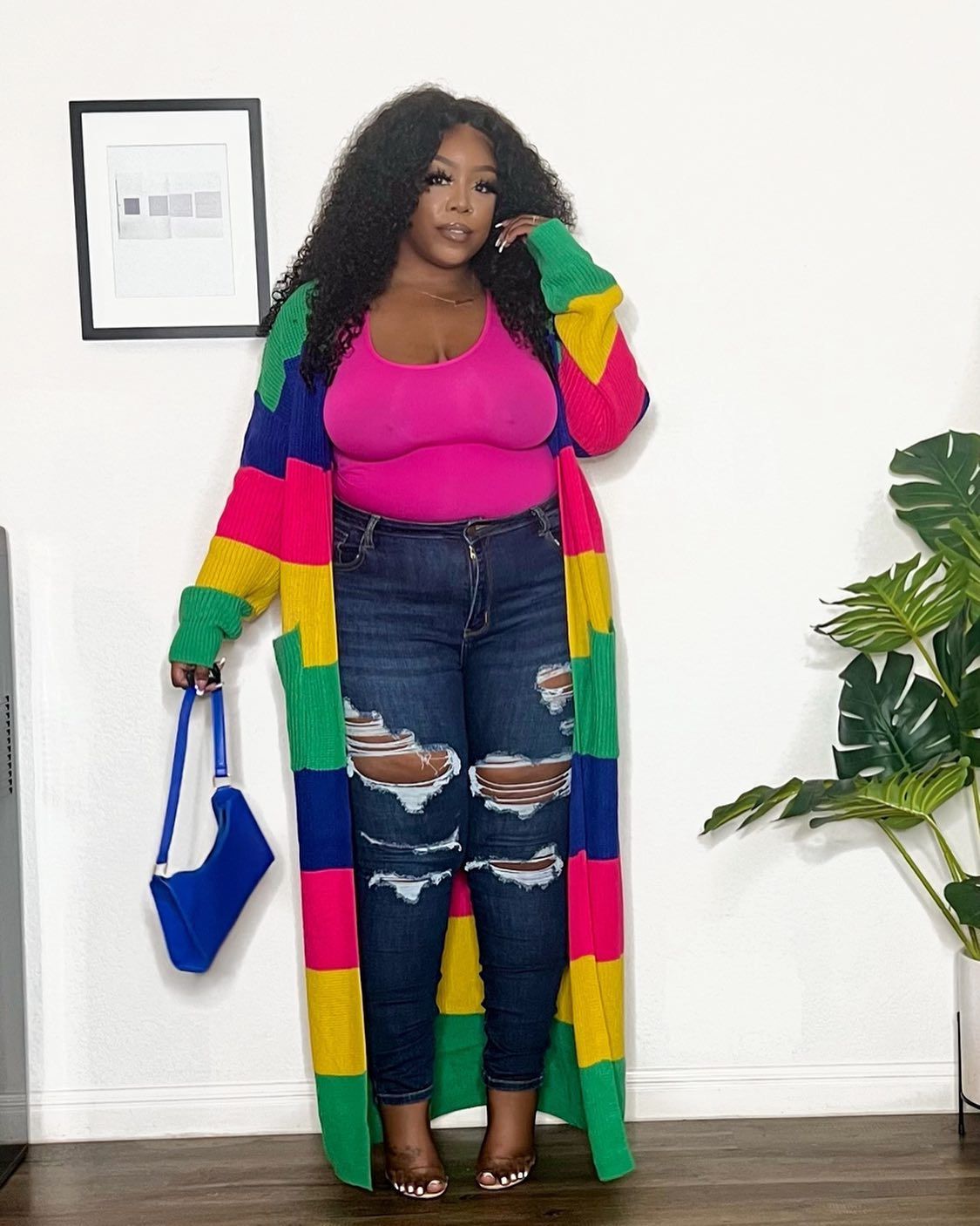 Rainbow duster shop jacket