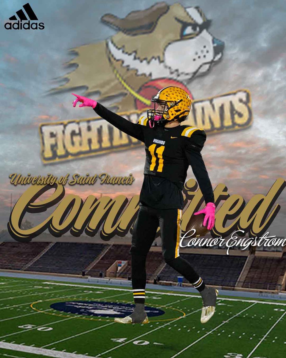 Connor Engstrom (@engstromconnor) on Twitter photo After a long hard fought decision I’d love to announce I’ll be continuing my Academic and Athletic career at the University of Saint Francis in Joliet. @CoachNissenSTL <a href="/STLVikingFB/">St. Laurence Football</a> After a long hard fought decision I’d love to announce I’ll be continuing my Academic and Athletic career at the University of Saint Francis in Joliet. @CoachNissenSTL <a href="/STLVikingFB/">St. Laurence Football</a>