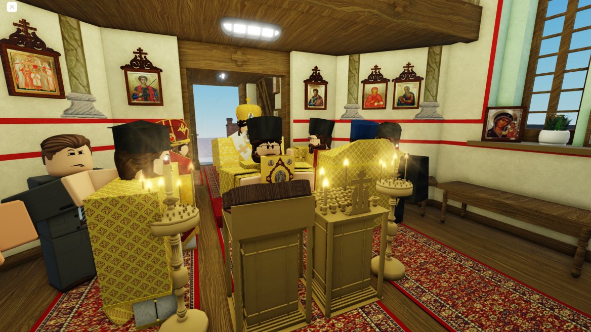dokereq's tweet image. Today we had pleasure to host Seph's Russia Represenatives in Orthodox Church of All Saints!
We express our great thanks for the goverment of Seph's Russia for making it possible to reach to Russian Citzens of Roblox to enhance the spiritual well-being!