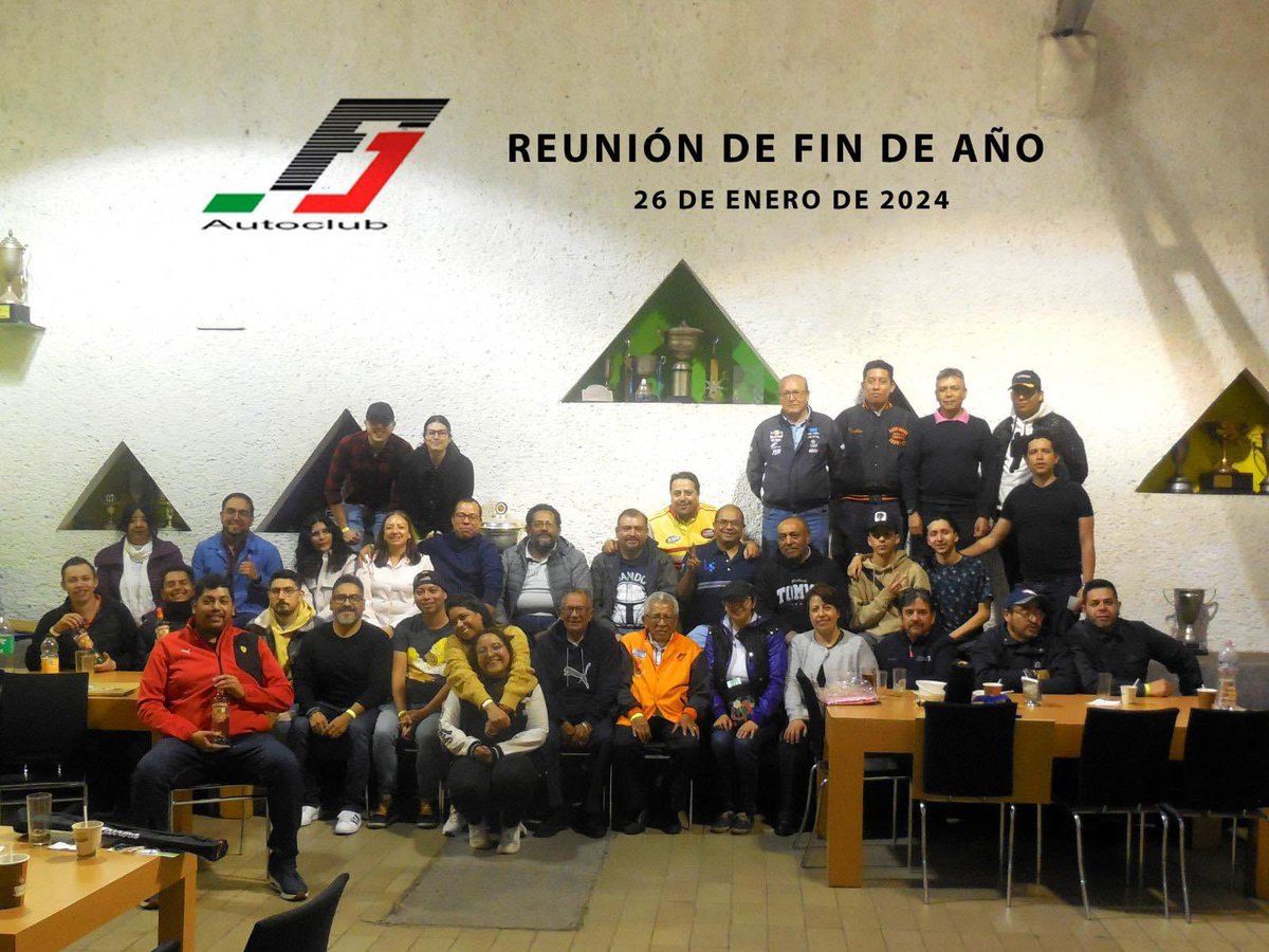 Reunión de fin e inicio de año de los Oficiales del Autoclub F1