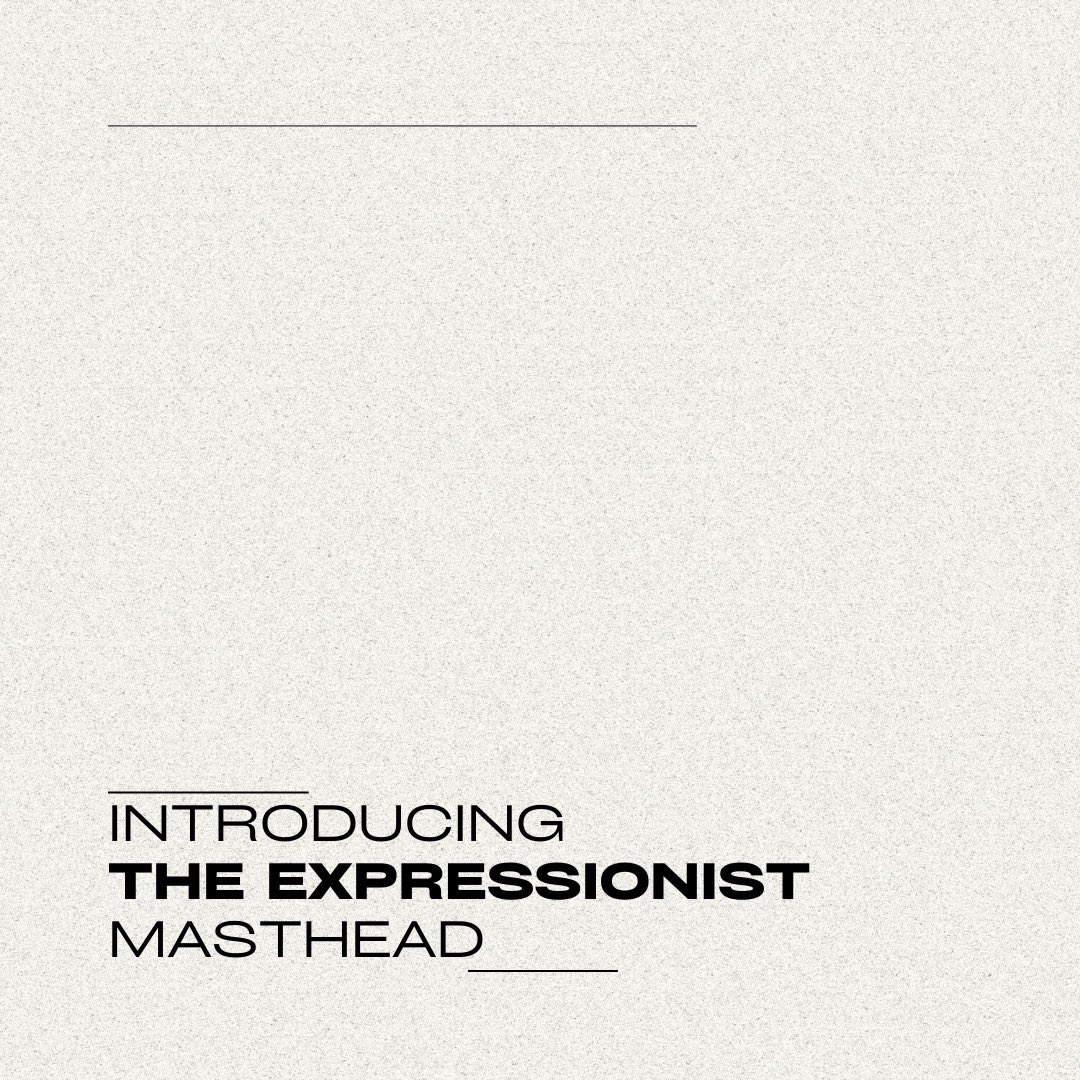 Our masthead is now updated on our website!