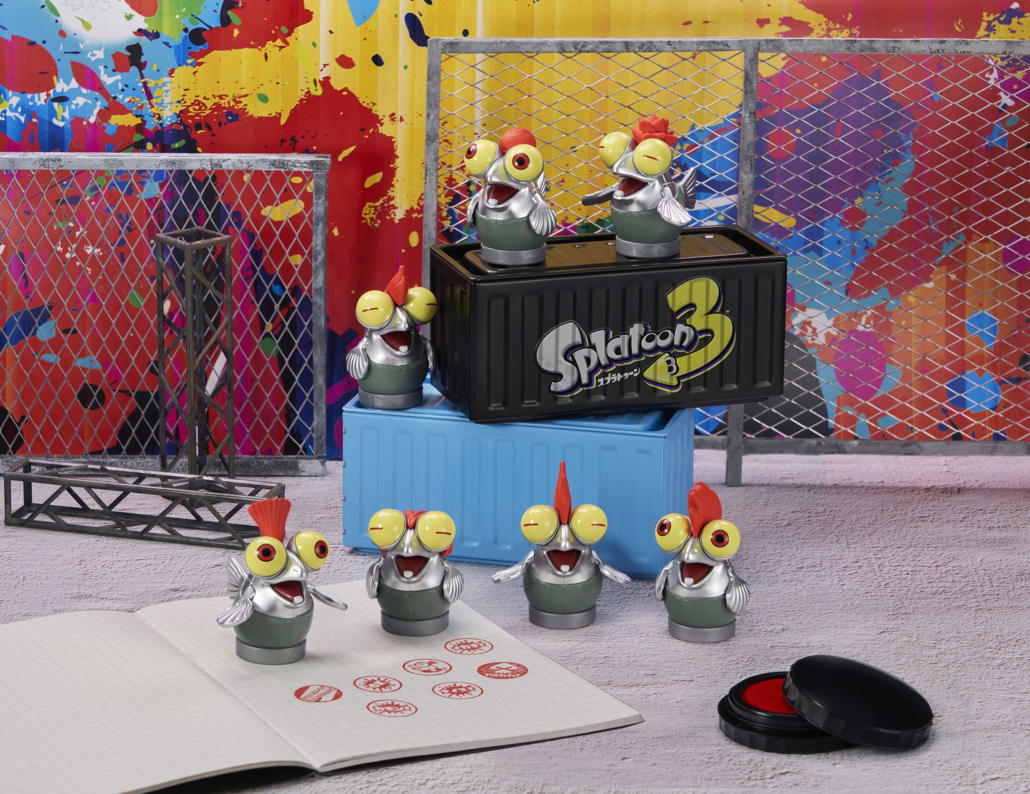 中古】【外箱開封】【中身未開封】全8種セット 「スプラトゥーン