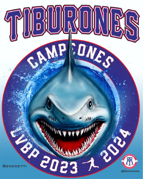 TIBURONES DE LA GUAIRA ahora es TIBURONES DE VENEZUELA. ¡CAMPEONES DE LA TEMPORADA 2023-2024! #TiburonesCampeones #SomosCampeones #CampeonLaGuaira