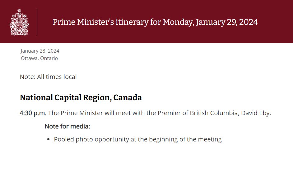 The House is back in session tomorrow and Prime Minister Justin Trudeau will meet with BC Premier David Eby #cdnpoli #bcpoli