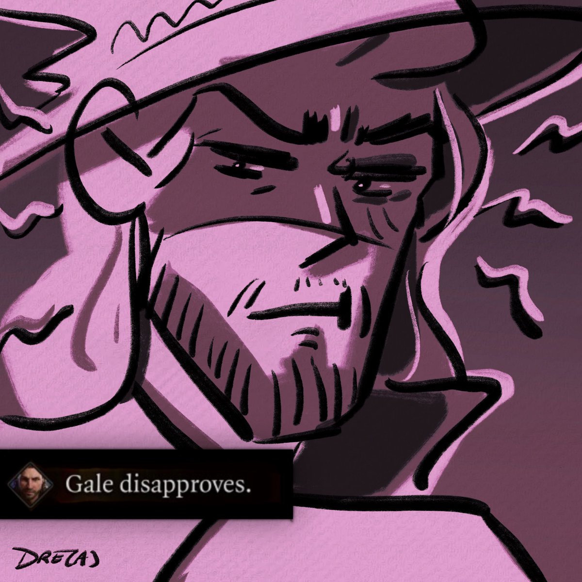drea_irl's tweet photo. sometimes we bully pookie just a lil bit :3 don’t worry we apologized b4 he could try orbin’ his way out #BaldursGate3 #BaldersGate3 #GaleDekarios #BG3fanart https://t.co/Chaae4Tj8K