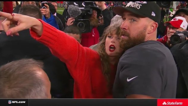 [Woman at a wedding telling her husband to talk to a specific guy to see if he’s single for her younger sister]