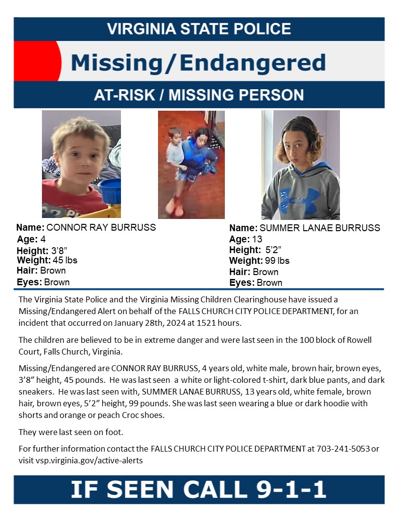Please take a moment to look at these pictures and keep your eyes open for a sighting of these children