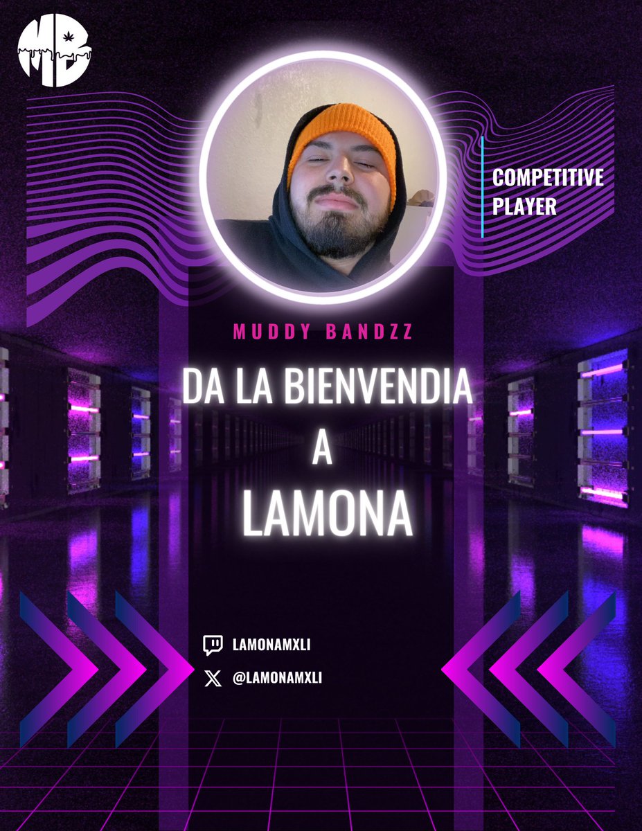 Representando desde Mexicali  le damos la bienvenida a <a href="/Lamonamxli/">Lamona</a>  como jugador, nos estará representando en futuros torneos, tenemos grandes expectativas de este jugador. 
MGG | MONEY WAY
Outta the mudd.