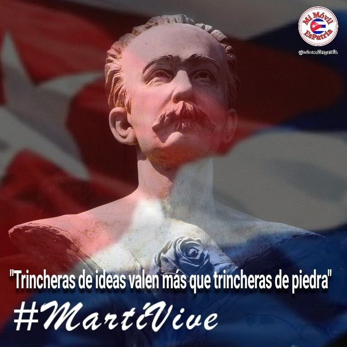 La batalla que corresponde contra el imperialismo es a pensamiento en honor a
#MartíVive
#ConElMismoFuego