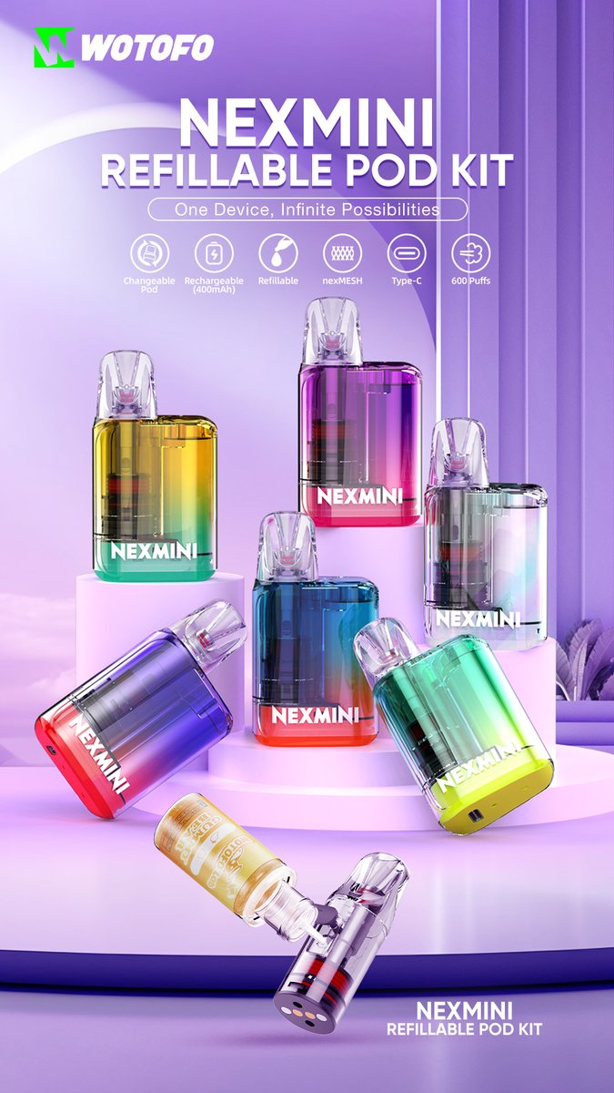 wotofoofficial's tweet photo. 🔄 Say goodbye to disposable pods! Embrace sustainability with the nexMINI Refillable Pod Kit.🔋♻️
https://t.co/nQM3A6pGSJ
#nexMINI #VapeSustainability #TechInnovation #vapelike #wotofo #refillablevape #vapekit #vapelife #Vapestore https://t.co/5aohuBbbhU