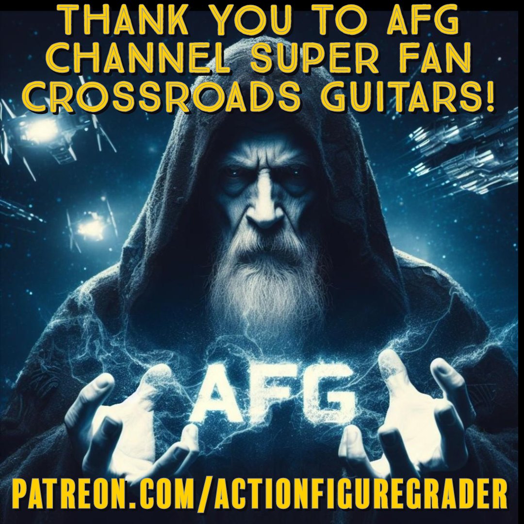 AFGonYouTube's tweet photo. A big thank you to Crossroads Guitars for becoming my latest Patreon supporter and AFG "Super Fan"! My Patreon team allows me to make more and better videos!
#thankyou
#thanks
#patreon
#patreonsupport
#toycommunity
#starwarsfamily
#bigthankyou
#channelsupport
#youtubers https://t.co/AfXKj15ZL6