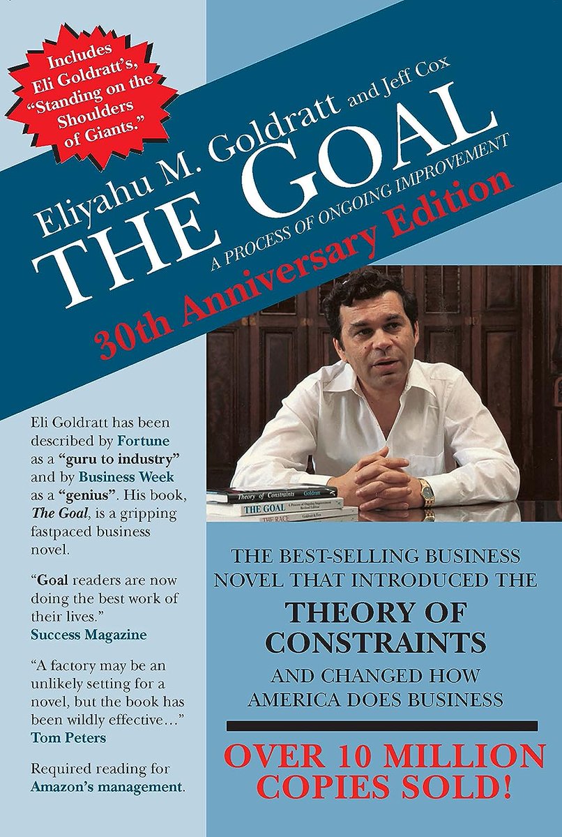 The book that introduced me to the 'theory of constraints' and accelerated my personal & professional growth:

The Goal by Eliyahu Goldratt.