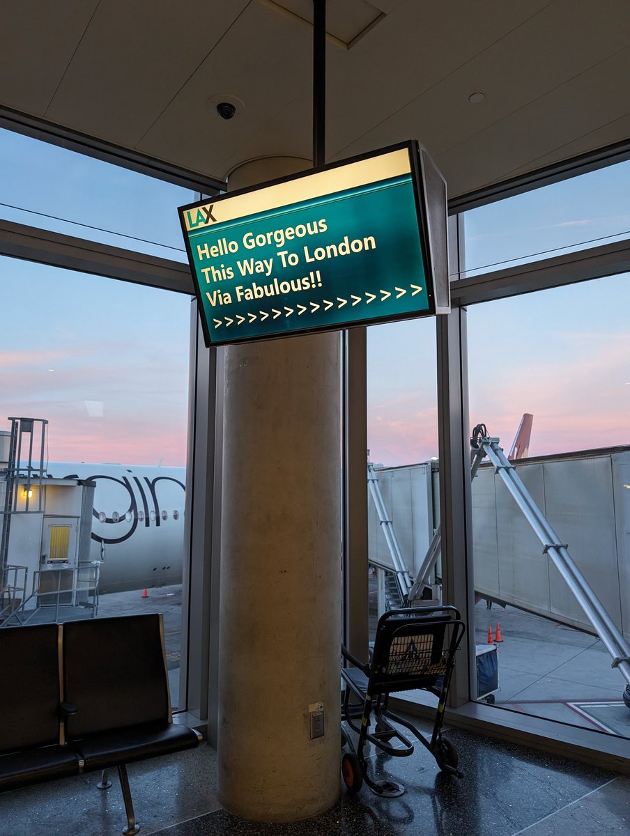 Lovely as ever LA. Till next time. ✈️✈️