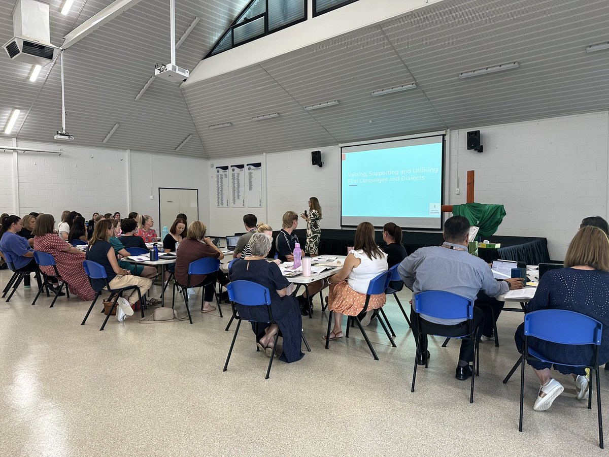 Our first professional development session for the year. Engaging Orana Primary school with CaLD and EALD practices #CALD #multilingualism #EALD <a href="/schiavi_marisa/">Marisa Schiavi</a>