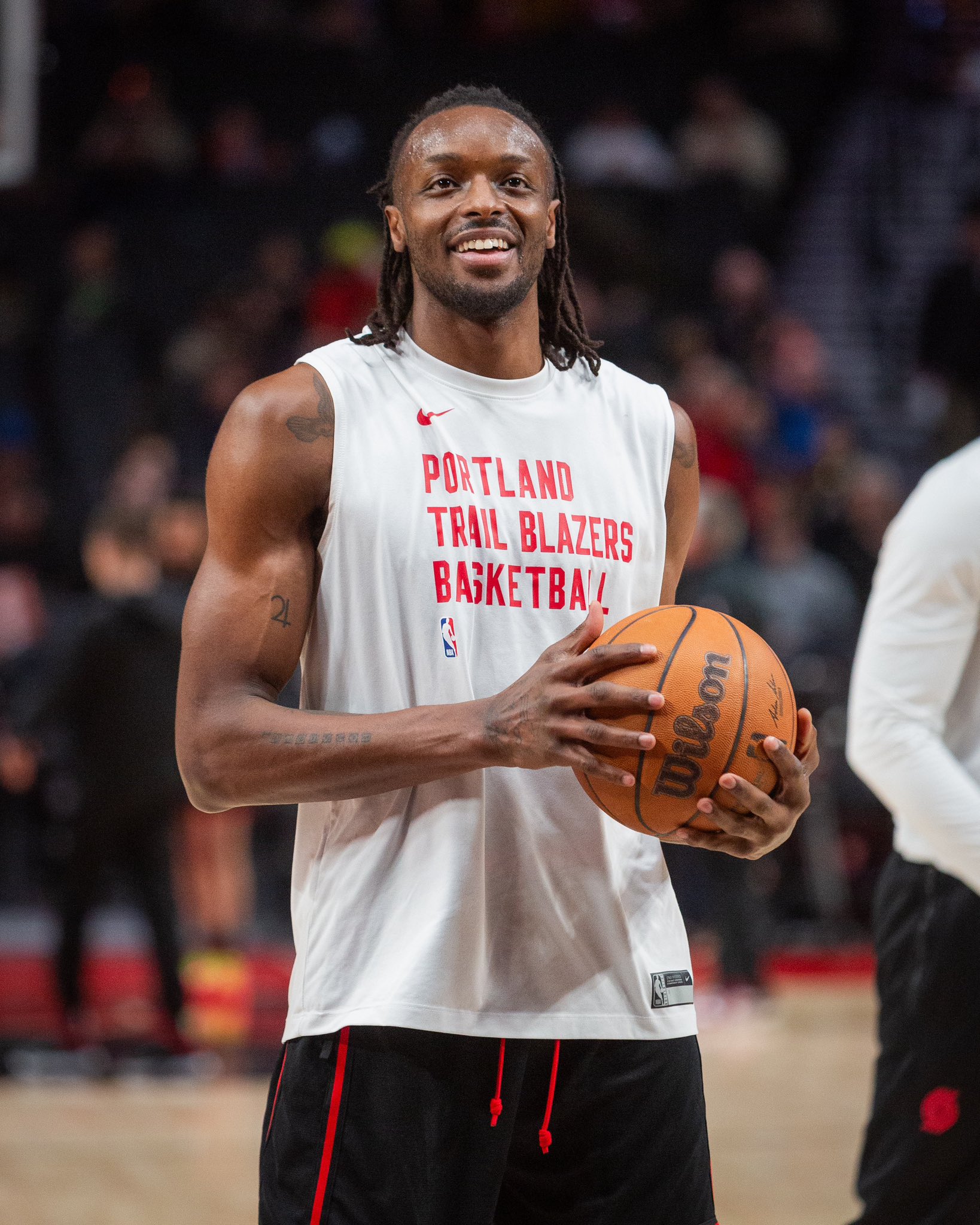 Blazers white jersey online