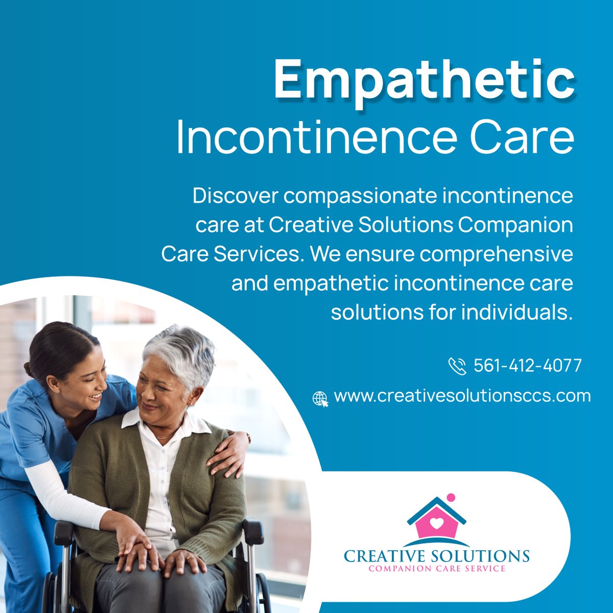 Trust us for exceptional support in the privacy and convenience of your home. Experience dignified incontinence care with us and see how your well-being will improve. 

#PalmBeachHomeHealthCare #MiamiHomeHealthCare #IncontinenceCare #MedicalHomeCare #CompassionateCare