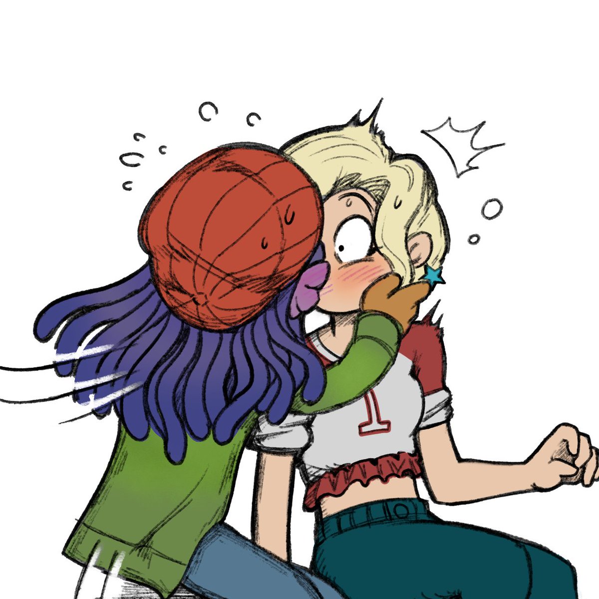 One of my deep dark desires. lol
Early Chelby surprise kissing. 🐙🧜‍♀️
#RubyGillman #Teenagekraken #Chelsea #chelby