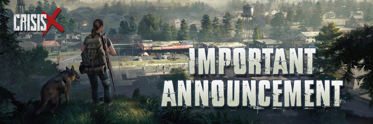 APKCBT's tweet image. Dear Survivors!

Great news! The CrisisX CBT2 is coming today! We welcome you and your friends to join us together in fighting for survival in the zombie-apocalypse world! Please find all the details below! 

[Test Details]
Test opening time: 2024/01/29 at 09:00 (UTC0)
#CrisisX