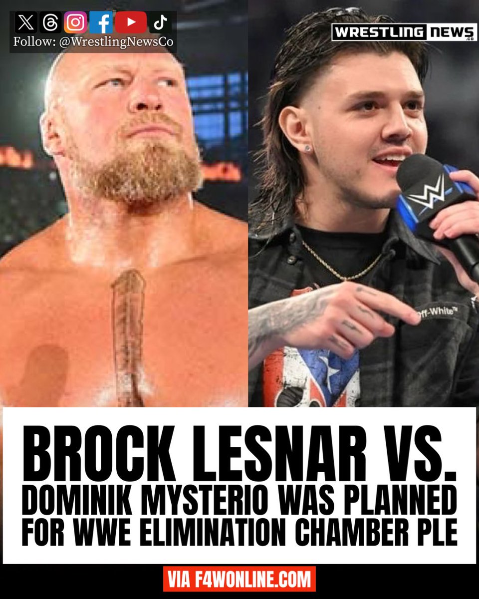 WrestlingNewsCo's tweet photo. This match was planned for next month but its no longer happening. https://t.co/qStclsV0XJ