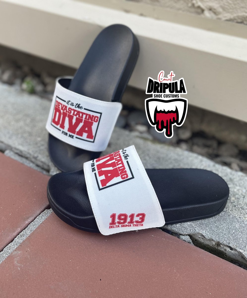 Any Devastating Divas out there tonight? #dst #deltasigmatheta #customslides #fyp