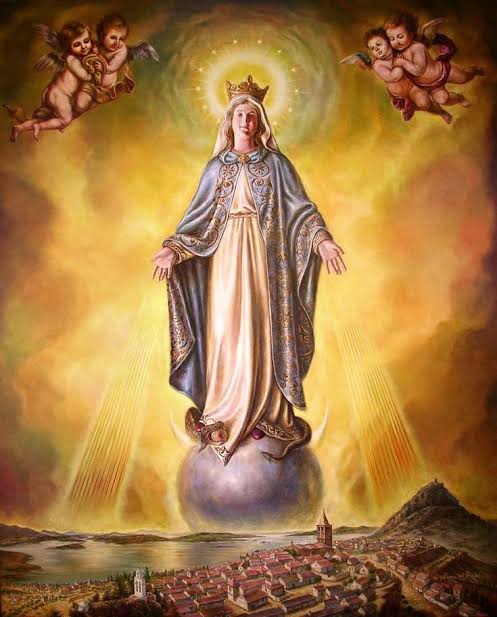 skippy_bree's tweet photo. Revelation 12:1
A woman clothed with the sun, with the moon under her feet and a crown of twelve stars on her head. https://t.co/Fz4FCyBHzR