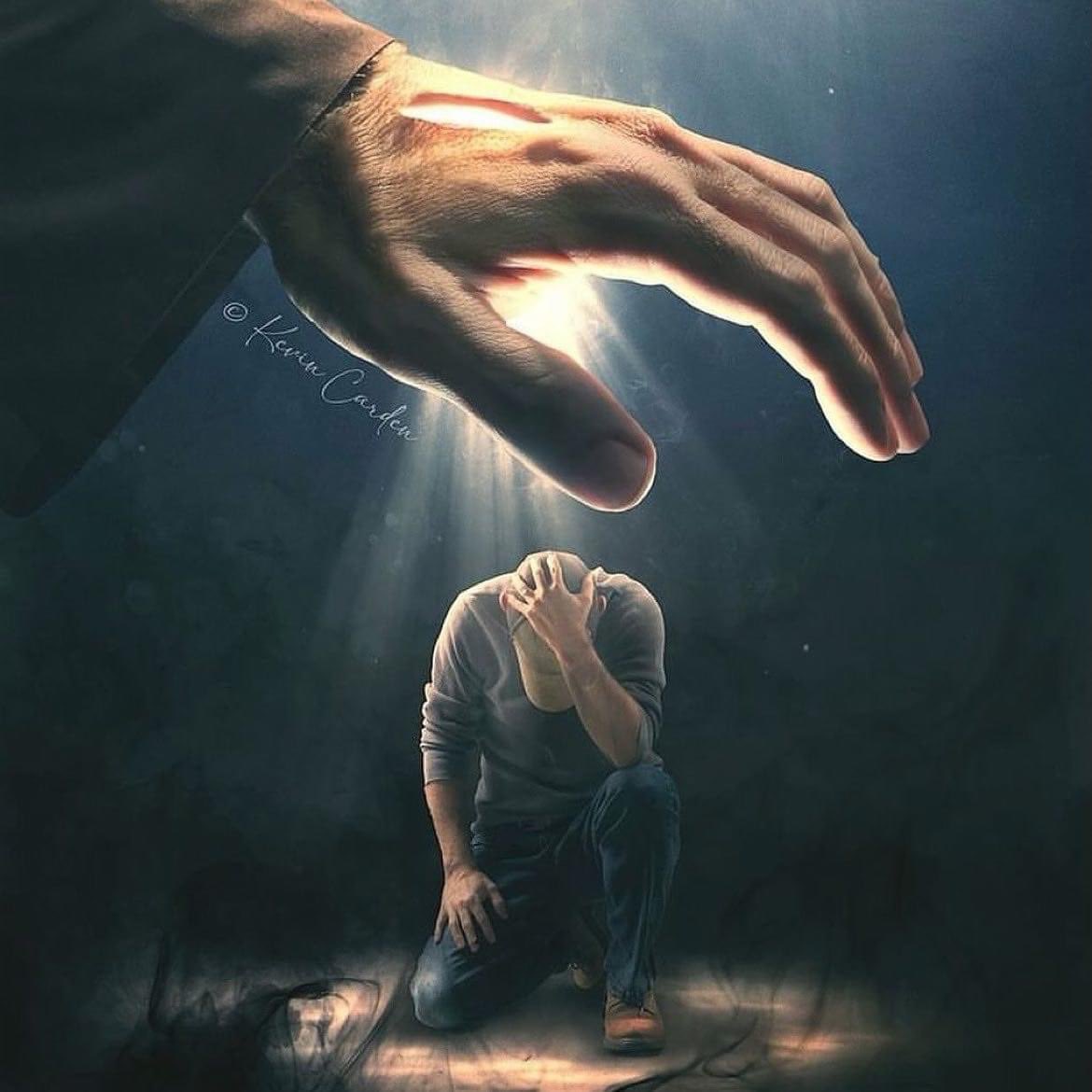 Ezekiel 3:14-15 says, “So the Spirit lifted me up and took me away, and I went in bitterness, in the heat of my spirit; but the hand of the Lord was strong …