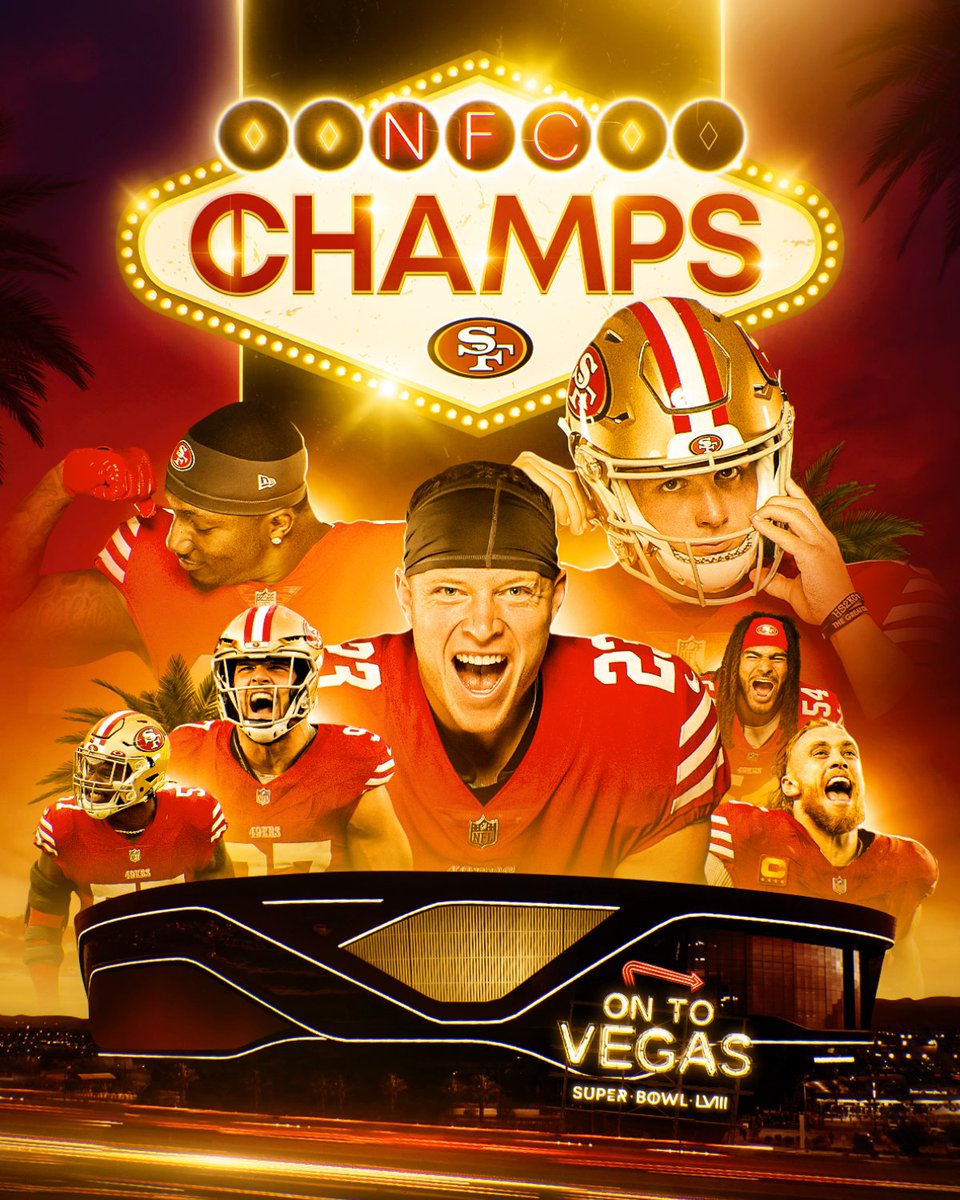 The @49ers tie the NFL record with their 8th NFC Championship! #NFLPlayoffs