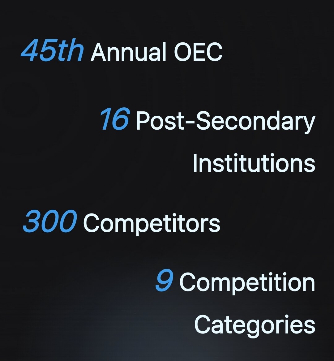 Ehssan H. Koupaie (@queenswwbl) on Twitter photo Very pleased to participate in 45th Ontario Engineering Competition #OEC2024 as a judge in the #BioEngineering category. Over 300 engineering students from 16 Universities were hosted by <a href="/SmithEngQueens/">Smith Engineering</a> for three days. 
<a href="/QuCHEE/">Queen's Chem Eng</a> <a href="/queensu/">Queen's University</a> Very pleased to participate in 45th Ontario Engineering Competition #OEC2024 as a judge in the #BioEngineering category. Over 300 engineering students from 16 Universities were hosted by <a href="/SmithEngQueens/">Smith Engineering</a> for three days. 
<a href="/QuCHEE/">Queen's Chem Eng</a> <a href="/queensu/">Queen's University</a>