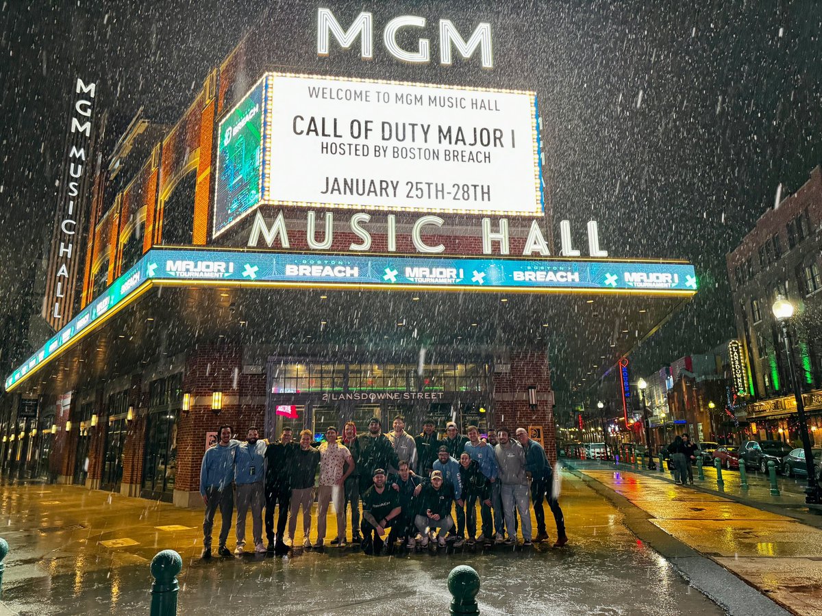 BostonBreach's tweet image. Signing off from Major 1.

Thank you to all of the fans, players, and workers that made this event possible. Nobody does it like Boston. 💚