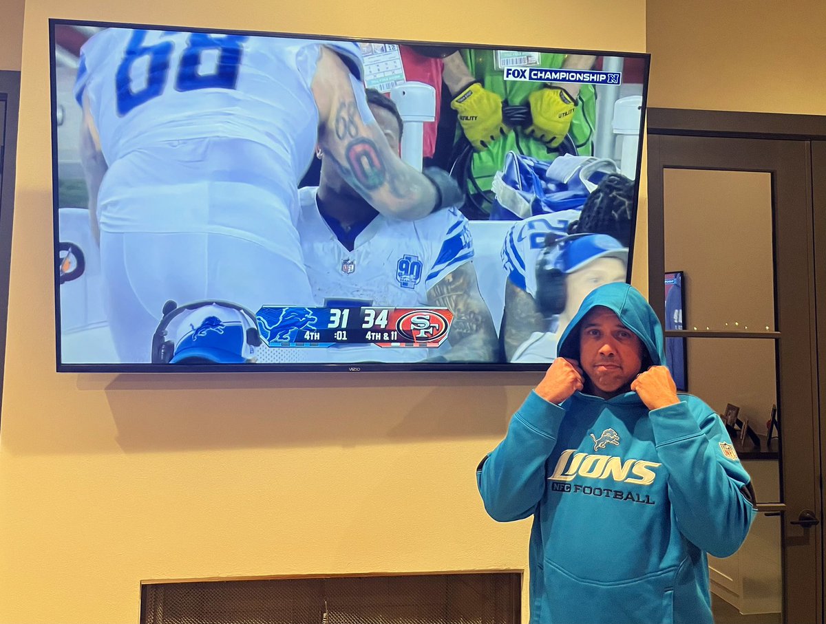 Crushed. #NFCChampionship #lions