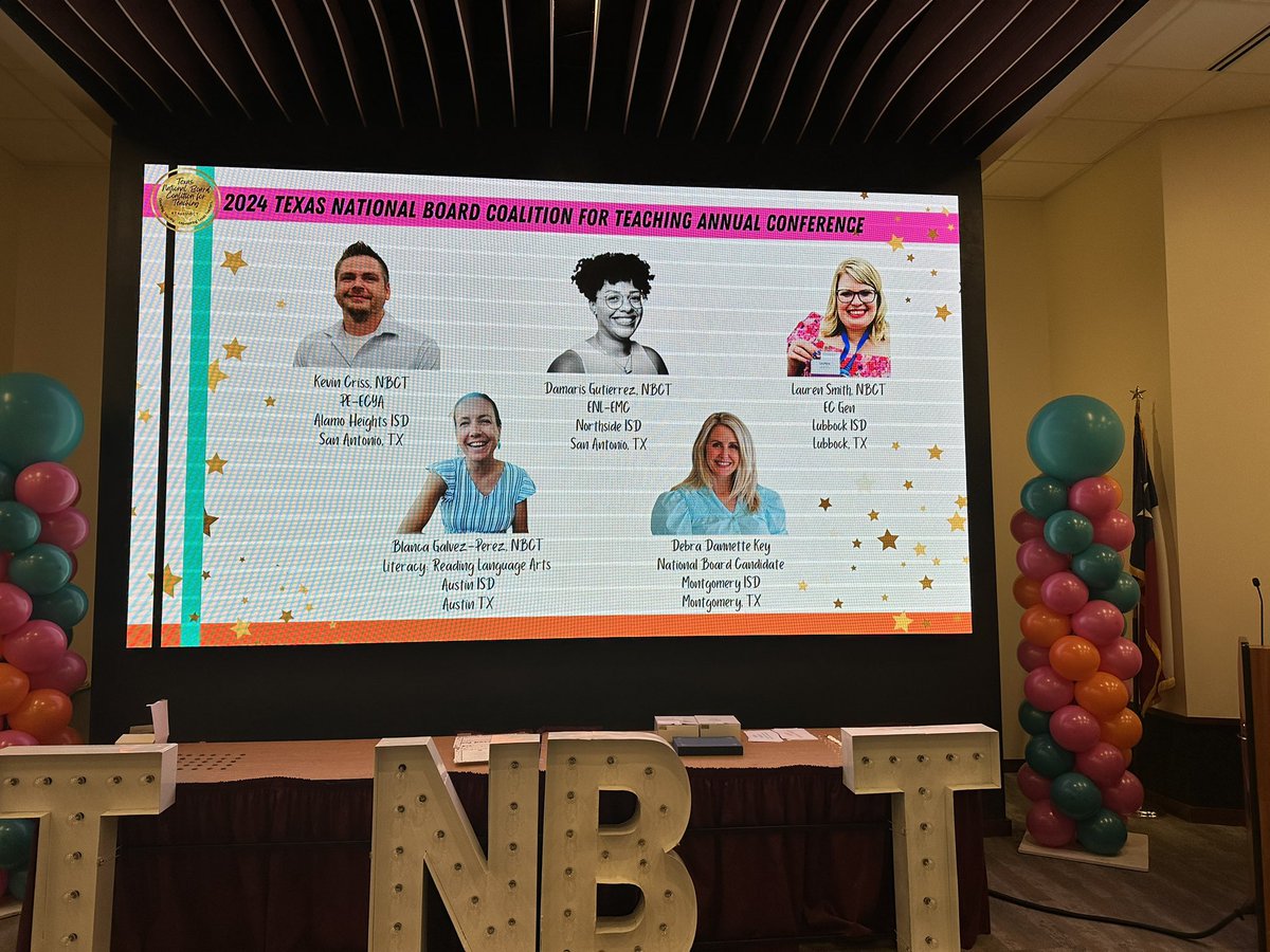 As I reflect on our TXNBCT Annual Conference and Pinning Ceremony, I am inspired, reenergized, and committed to students, colleagues, and my own professional growth! What a great day of learning, elevating, and honoring! @TexasNBCT @nbpts @ESCRegion20