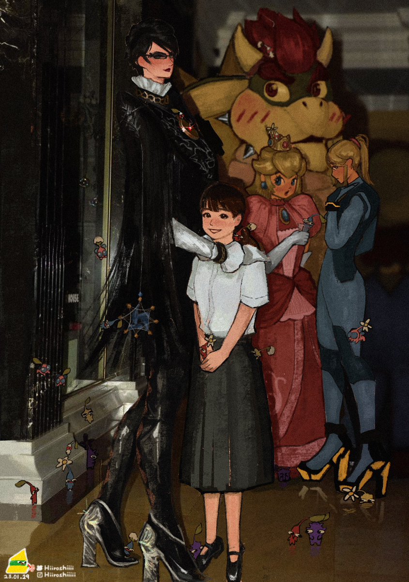 Hiiroshiiii's tweet image. Bayonetta &amp;amp; Chuu