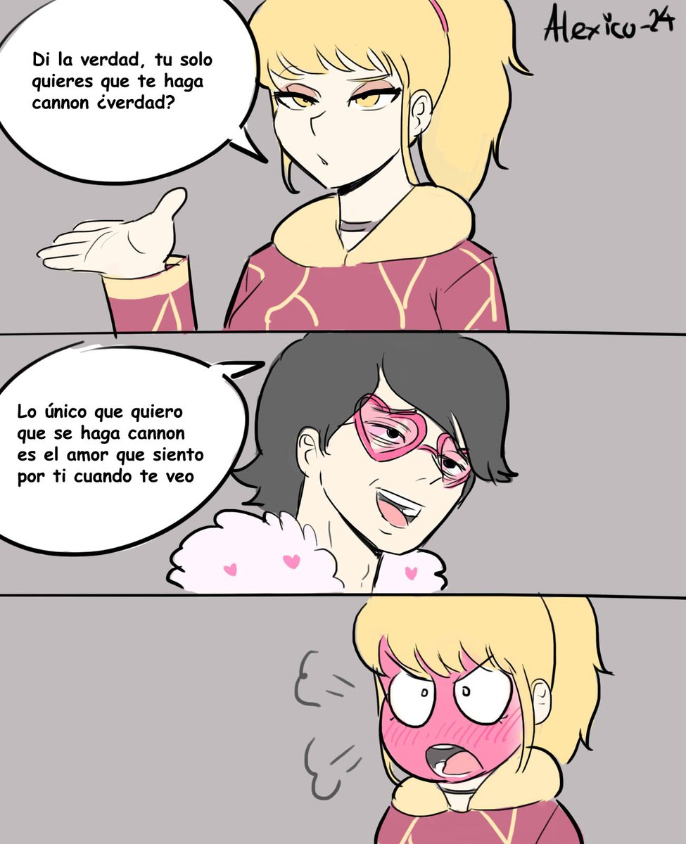 AlexicoReborn's tweet photo. Contexto, le hice ojitos a @TrixTheAlien , fin del contexto. https://t.co/QSOaxllN4i