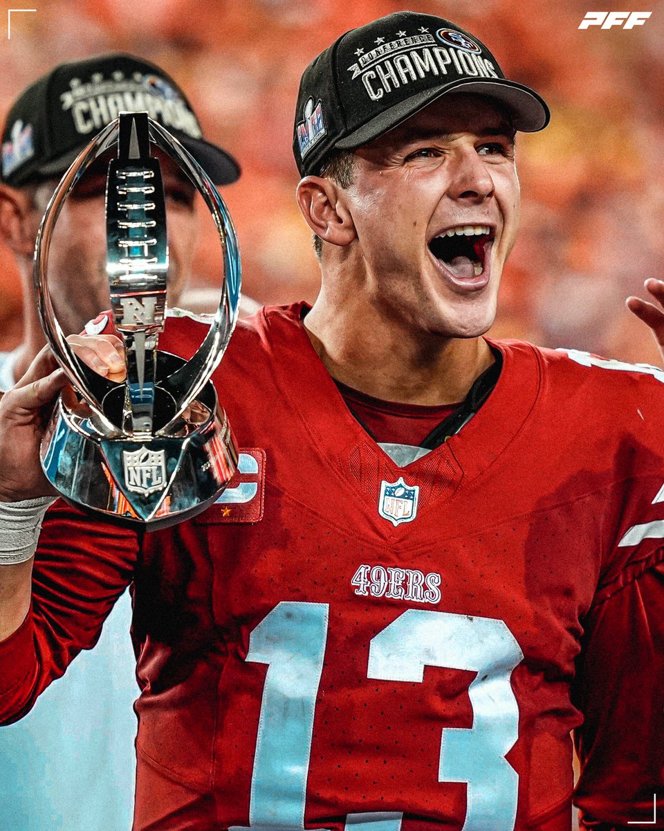 When Brock Purdy visited Alabama as a 3-star QB recruit, Nick Saban allegedly told him: 

“You’re below average in height. Your arm strength is whatever. Your accuracy is average." 🥶

Now "Mr. Irrelevant" is headed to the Super Bowl.