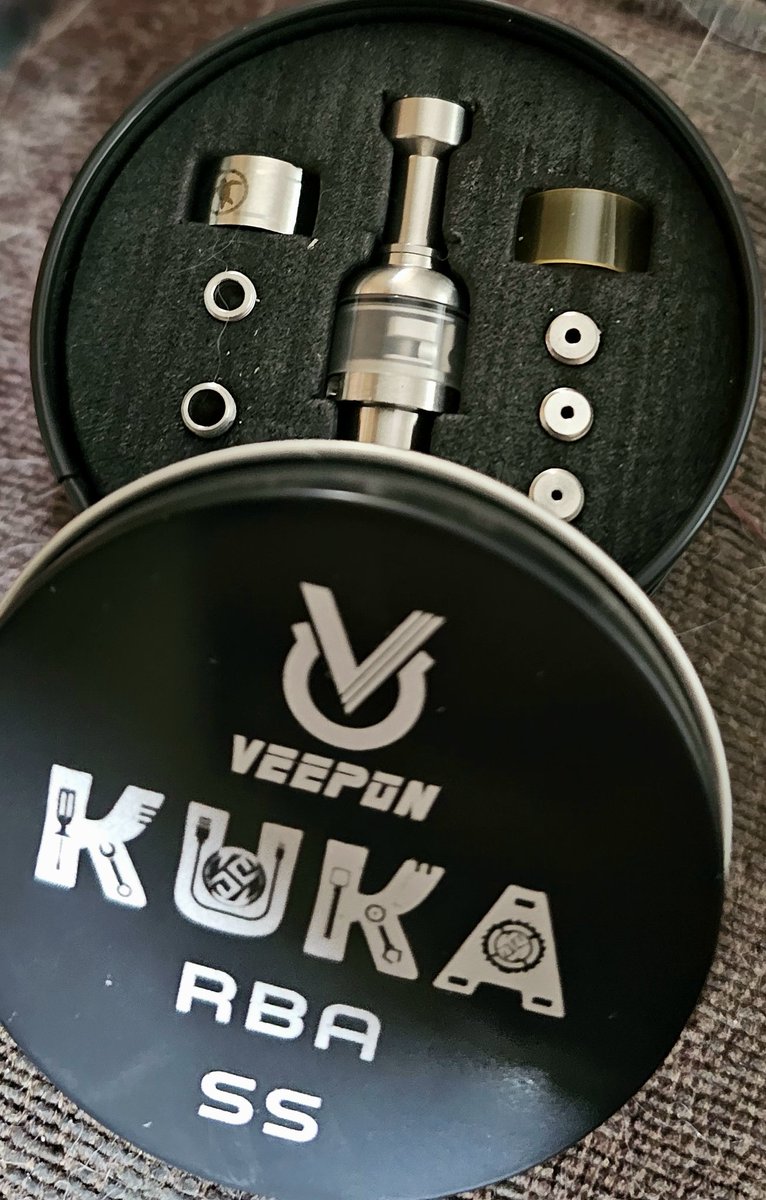 The new kuka rba by @veepon_official I can't thank them enough for getting this to me #vape #sunday #veepon #SundayFunday