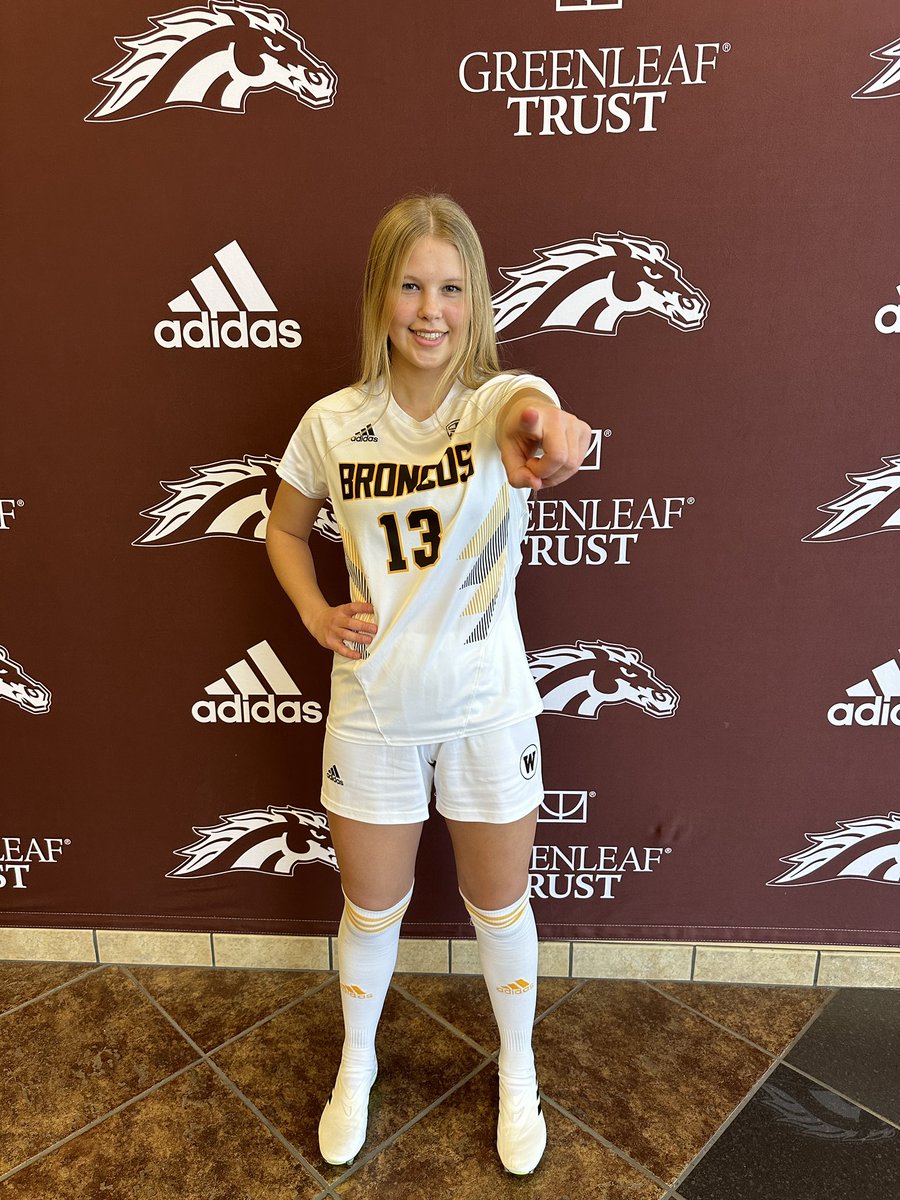 I am so excited to announce my verbal commitment to continue my academic and athletic career at Western Michigan University. I want to thank my family, coaches, teammates, and friends for your support. Thank you @WMUWomensSoccer for this opportunity!! Go Broncos💛🤎#BroncosReign