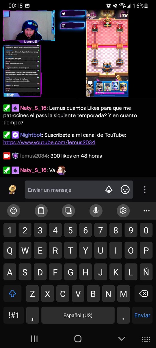 300likes en 48hs para q <a href="/Lemus2034/">Lemus2034</a> me patrocine el pass de la siguiente season 😬
Haber si llego 
Fav se agradece ❤️