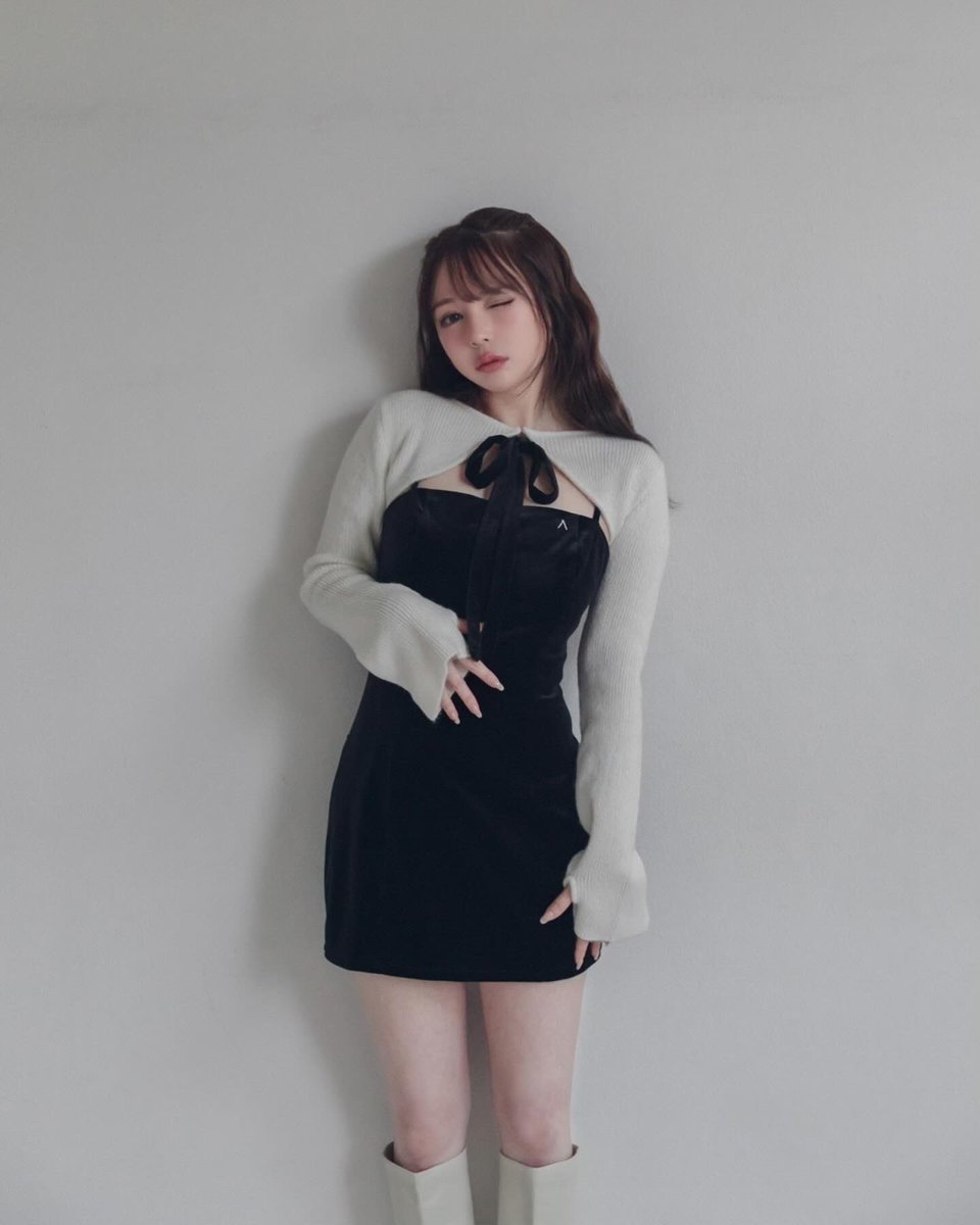 ANDMARY Anita ribbon mini dress beige