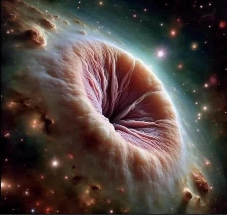 Startling new images from NASA suggests Donald Trump may only be the 2nd biggest asshole in the universe.
