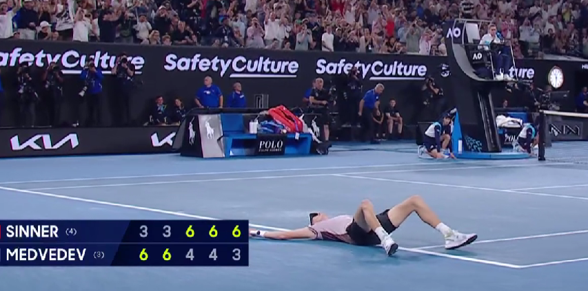 SafetyCultureHQ's tweet photo. Thatβs a wrap on AO24 π₯
What a tournament. What a moment.
#WorkplaceOperationsPartner @AustralianOpen @janniksin https://t.co/kL8PjHZsq6