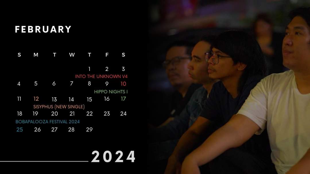 Snap our Feb schedules won't ya?

Feb 10 - Into the Unknown v4
Feb 12 - Sisyphus (release)
Feb 17 - Hippo Nights I
Feb 25 - <a href="/BB_Bobapalooza/">Bobapalooza</a> Day 2