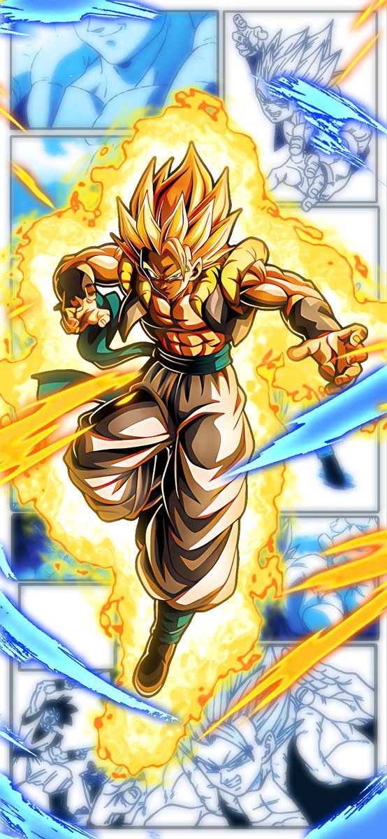 🔸Super Saiyan Gogeta Wallpaper 🔹

• LR Carnival 
• Manga Background

#DokkanBattle #Gogeta  #Wallpapers #DokkanJP